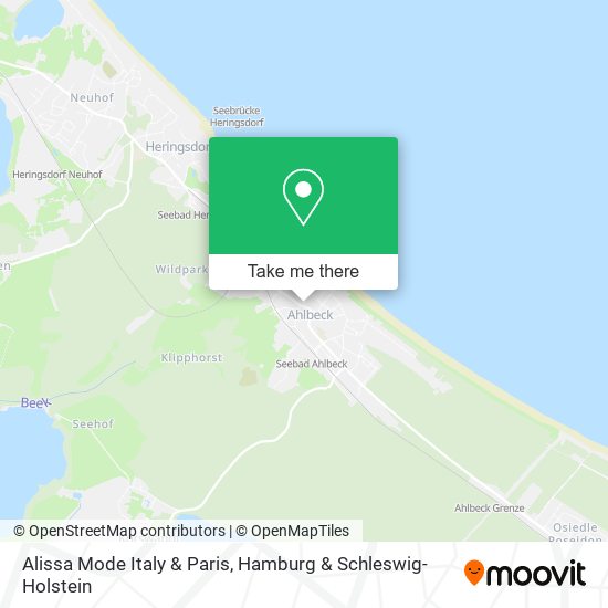 Alissa Mode Italy & Paris map