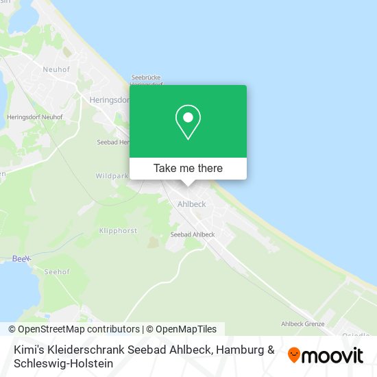 Kimi's Kleiderschrank Seebad Ahlbeck map