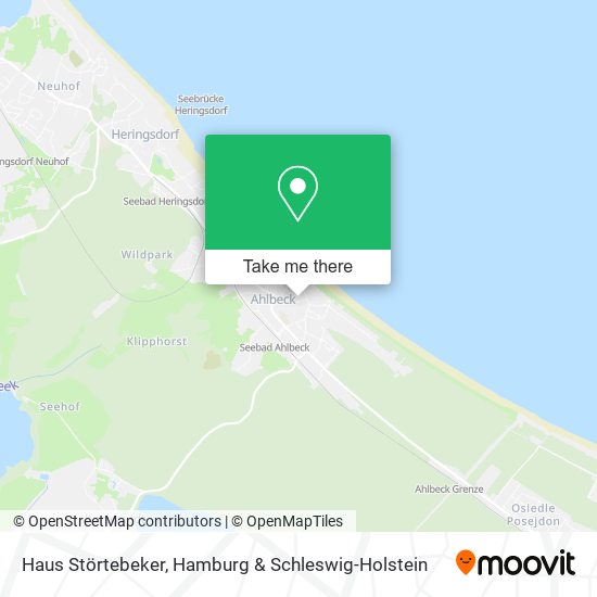 Haus Störtebeker map