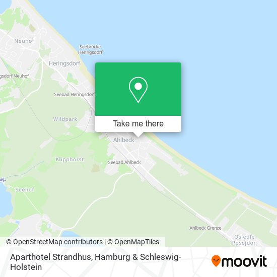 Aparthotel Strandhus map