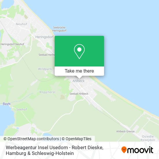 Werbeagentur Insel Usedom - Robert Dieske map