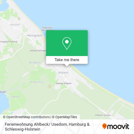 Ferienwohnung Ahlbeck/ Usedom map