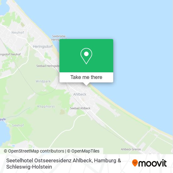 Seetelhotel Ostseeresidenz Ahlbeck map