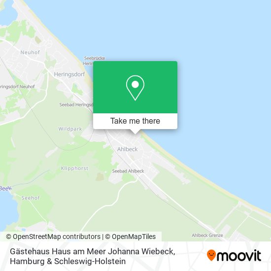 Gästehaus Haus am Meer Johanna Wiebeck map