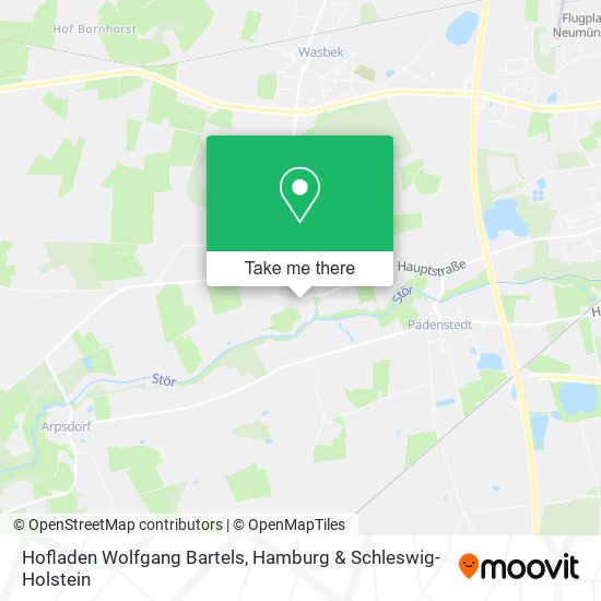 Hofladen Wolfgang Bartels map