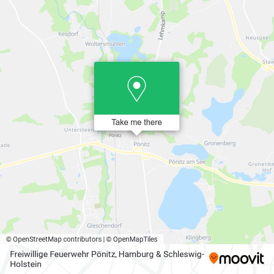 Freiwillige Feuerwehr Pönitz map