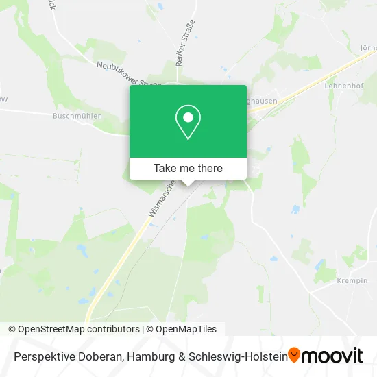 Perspektive Doberan map