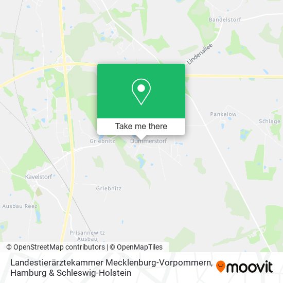 Landestierärztekammer Mecklenburg-Vorpommern map