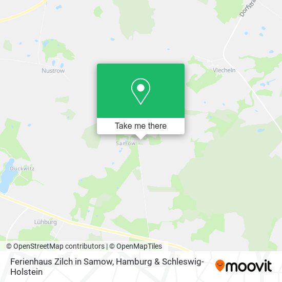 Ferienhaus Zilch in Samow map