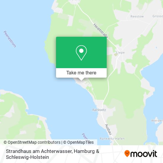 Strandhaus am Achterwasser map