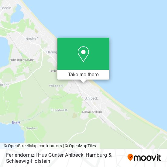 Feriendomizil Hus Günter Ahlbeck map