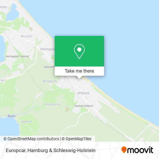 Europcar map