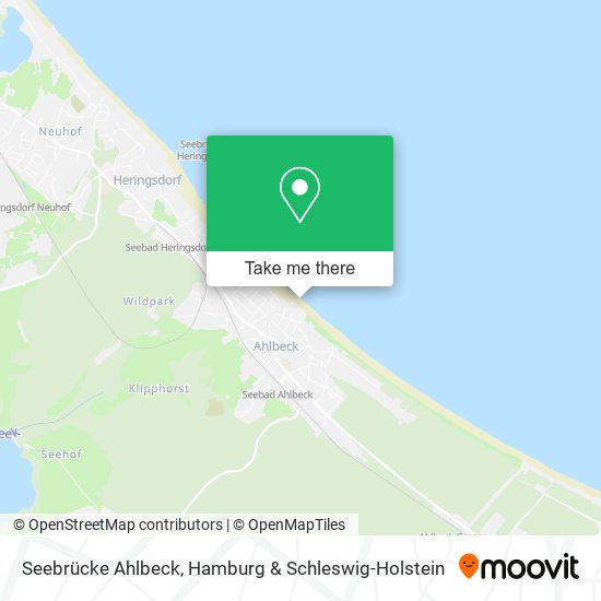 Seebrücke Ahlbeck map