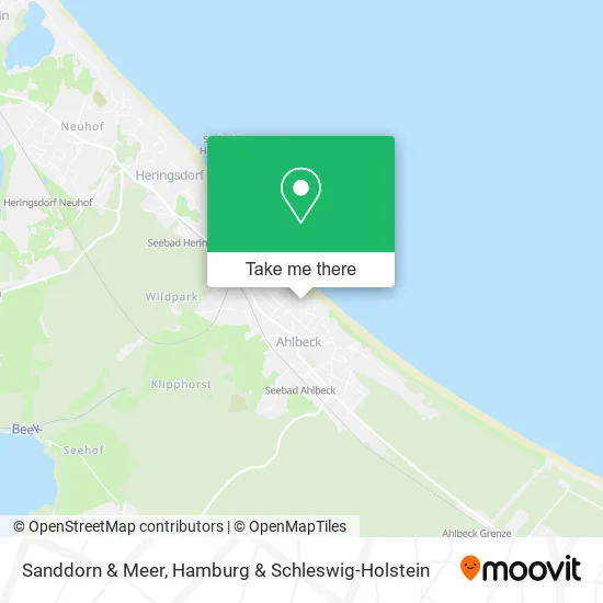 Карта Sanddorn & Meer