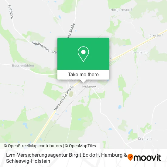 Карта Lvm-Versicherungsagentur Birgit Eckloff