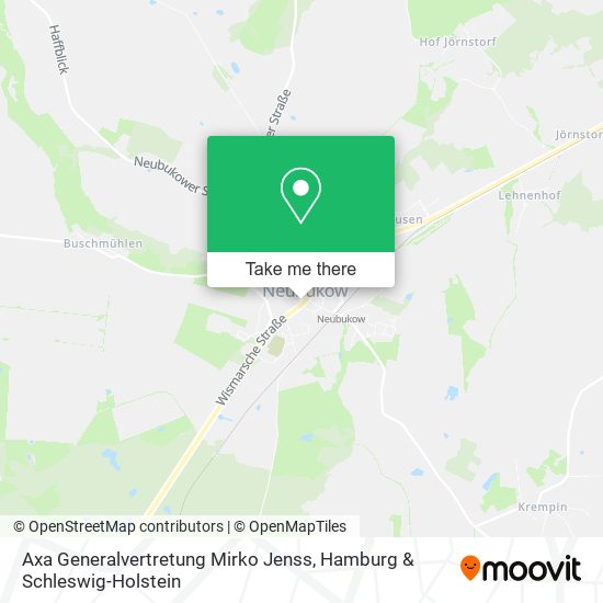 Axa Generalvertretung Mirko Jenss map