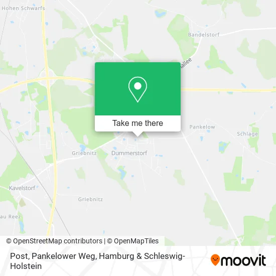 Карта Post, Pankelower Weg