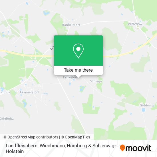 Landfleischerei Wiechmann map