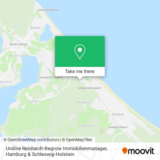Undine Reinhardt-Begrow Immobilienmanager map