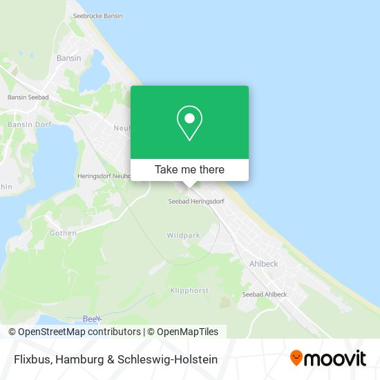 Flixbus map