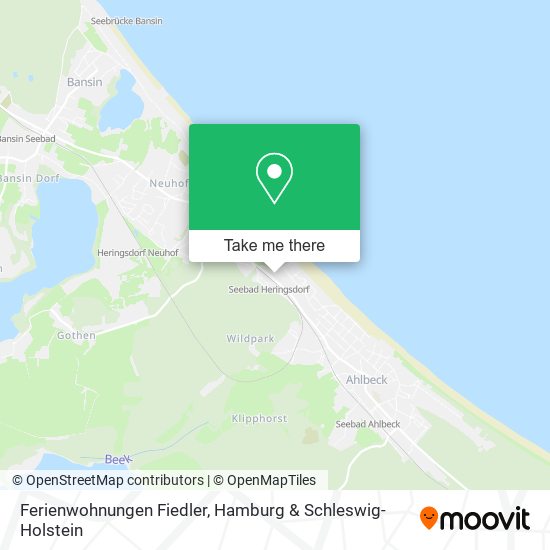 Ferienwohnungen Fiedler map