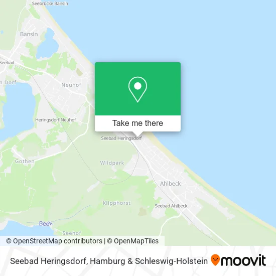 Карта Seebad Heringsdorf