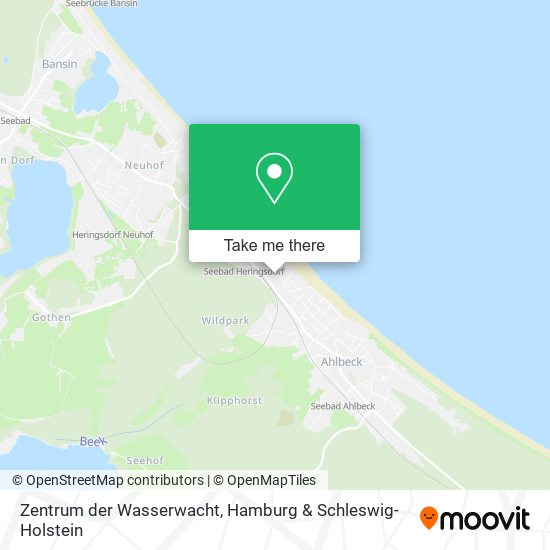 Zentrum der Wasserwacht map