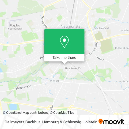 Карта Dallmeyers Backhus