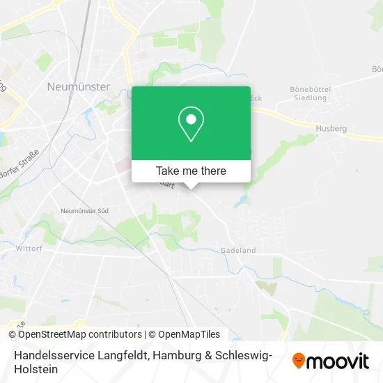 Карта Handelsservice Langfeldt