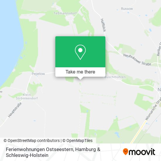 Ferienwohnungen Ostseestern map