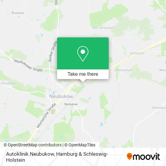 Карта Autoklinik Neubukow