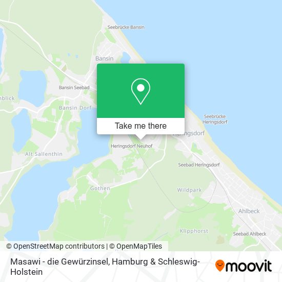 Masawi - die Gewürzinsel map