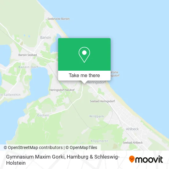 Карта Gymnasium Maxim Gorki