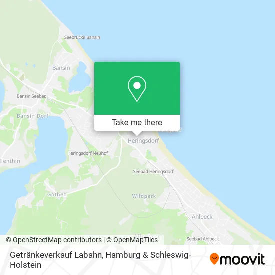 Карта Getränkeverkauf Labahn