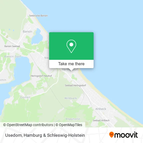 Карта Usedom