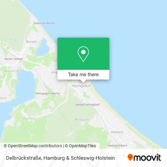 Карта Delbrückstraße