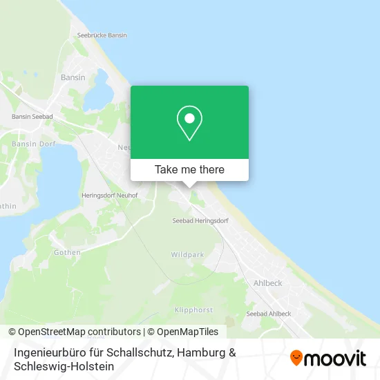 Карта Ingenieurbüro für Schallschutz