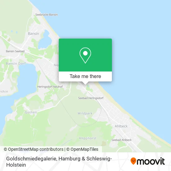 Карта Goldschmiedegalerie