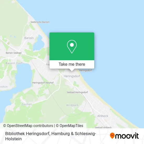 Карта Bibliothek Heringsdorf