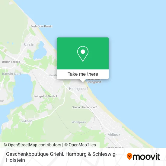 Карта Geschenkboutique Griehl