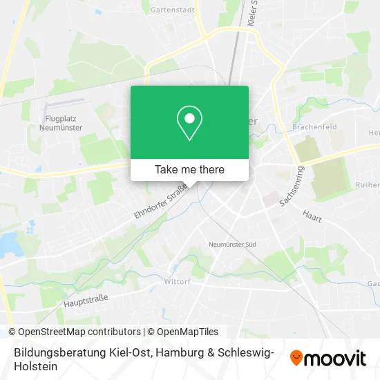 Карта Bildungsberatung Kiel-Ost