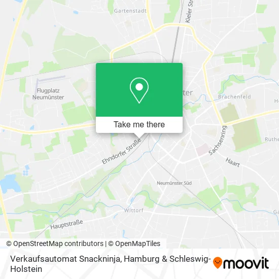 Карта Verkaufsautomat Snackninja