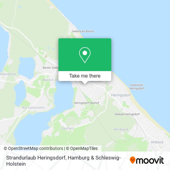 Strandurlaub Heringsdorf map