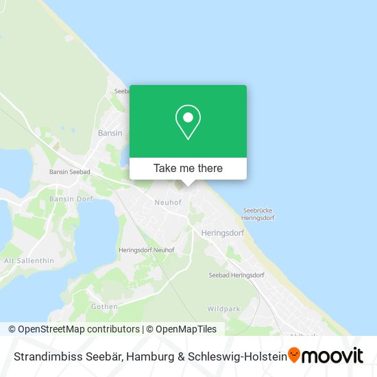 Strandimbiss Seebär map