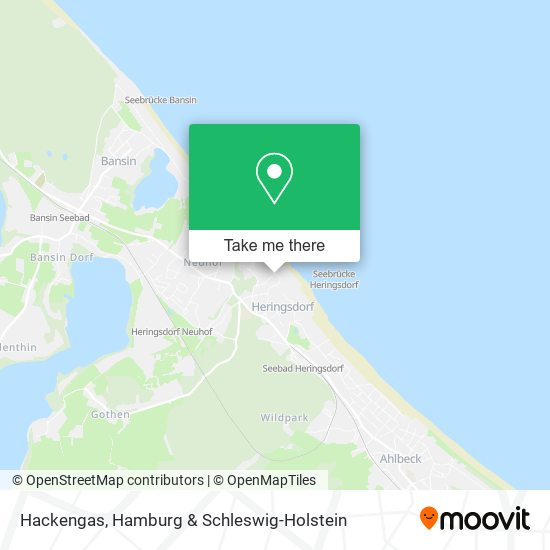 Hackengas map