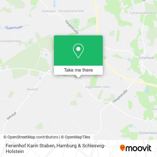 Ferienhof Karin Staben map
