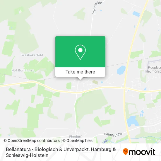 Карта Bellanatura - Biologisch & Unverpackt