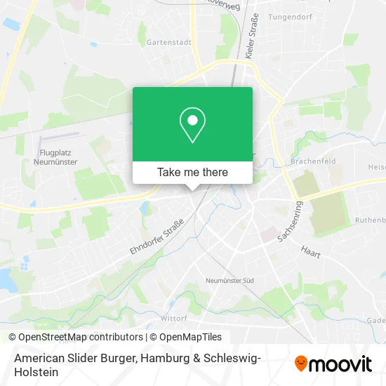 Карта American Slider Burger