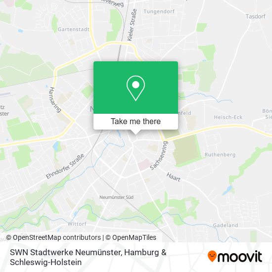 SWN Stadtwerke Neumünster map