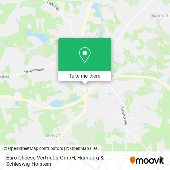 Euro Cheese Vertriebs-GmbH map